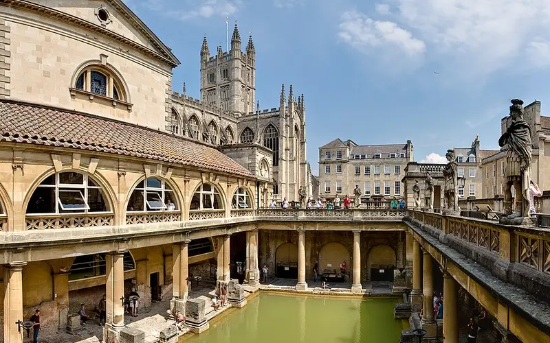 The Roman Baths in Bath