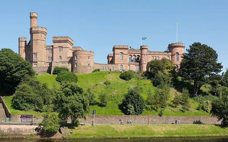 Inverness Castle above the River Ness