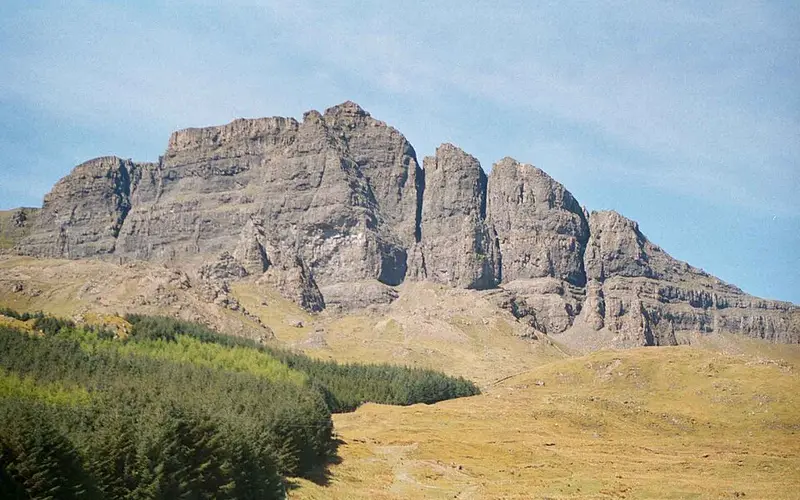 The Old Man of Storr rock pinnacles on the Isle of Skye