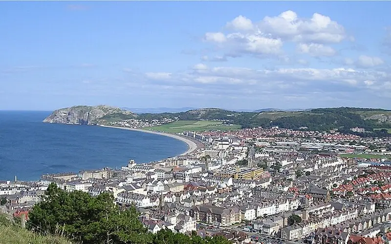 Llandudno seafront and the Great Orme