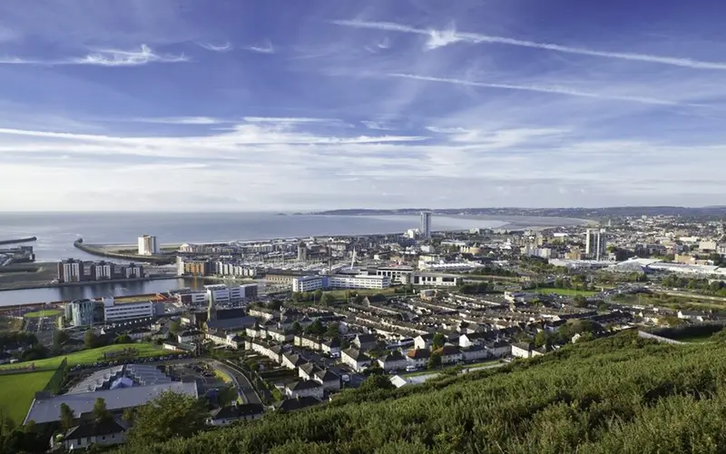 Swansea city centre